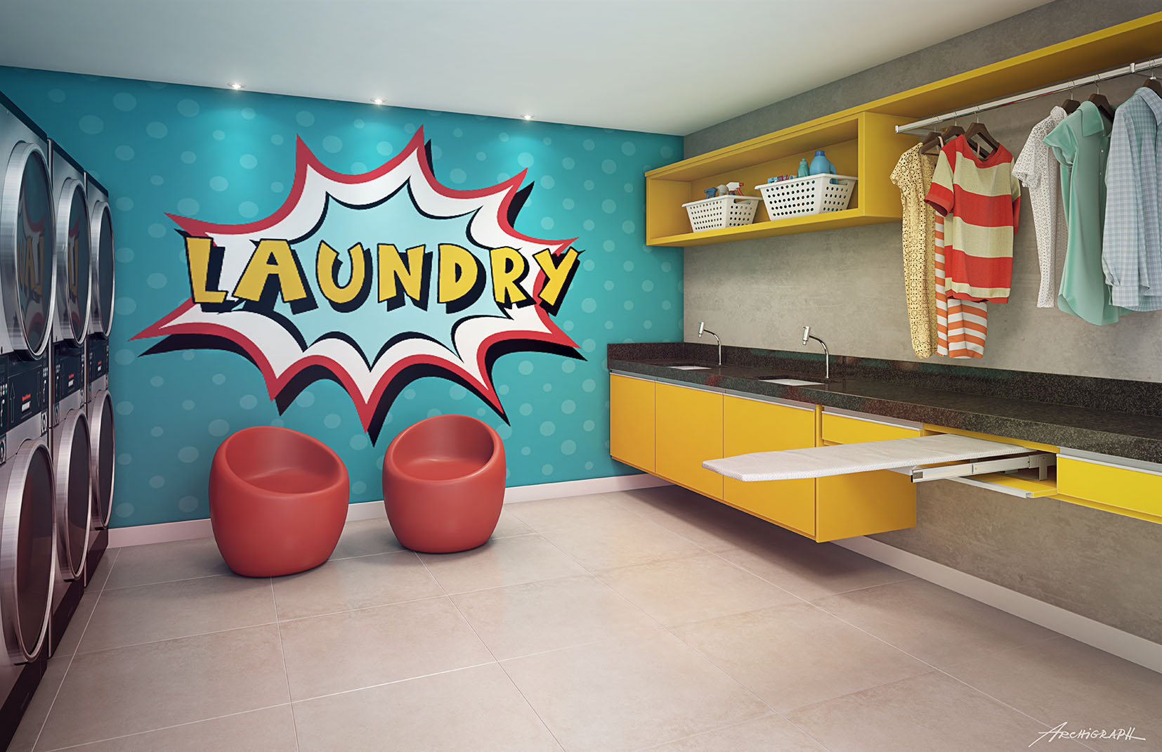 U-LIVING Lavanderia