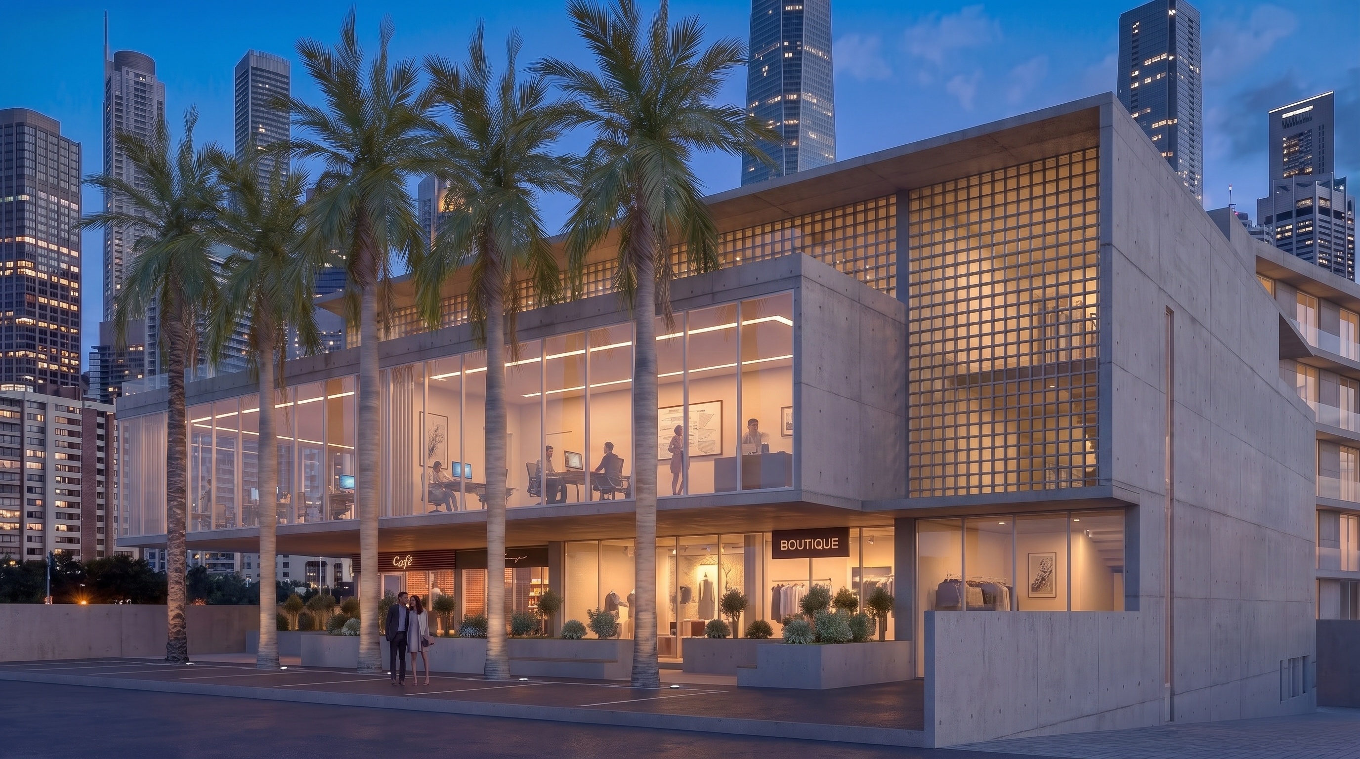 Centro Comercial em Macaé — render 3
