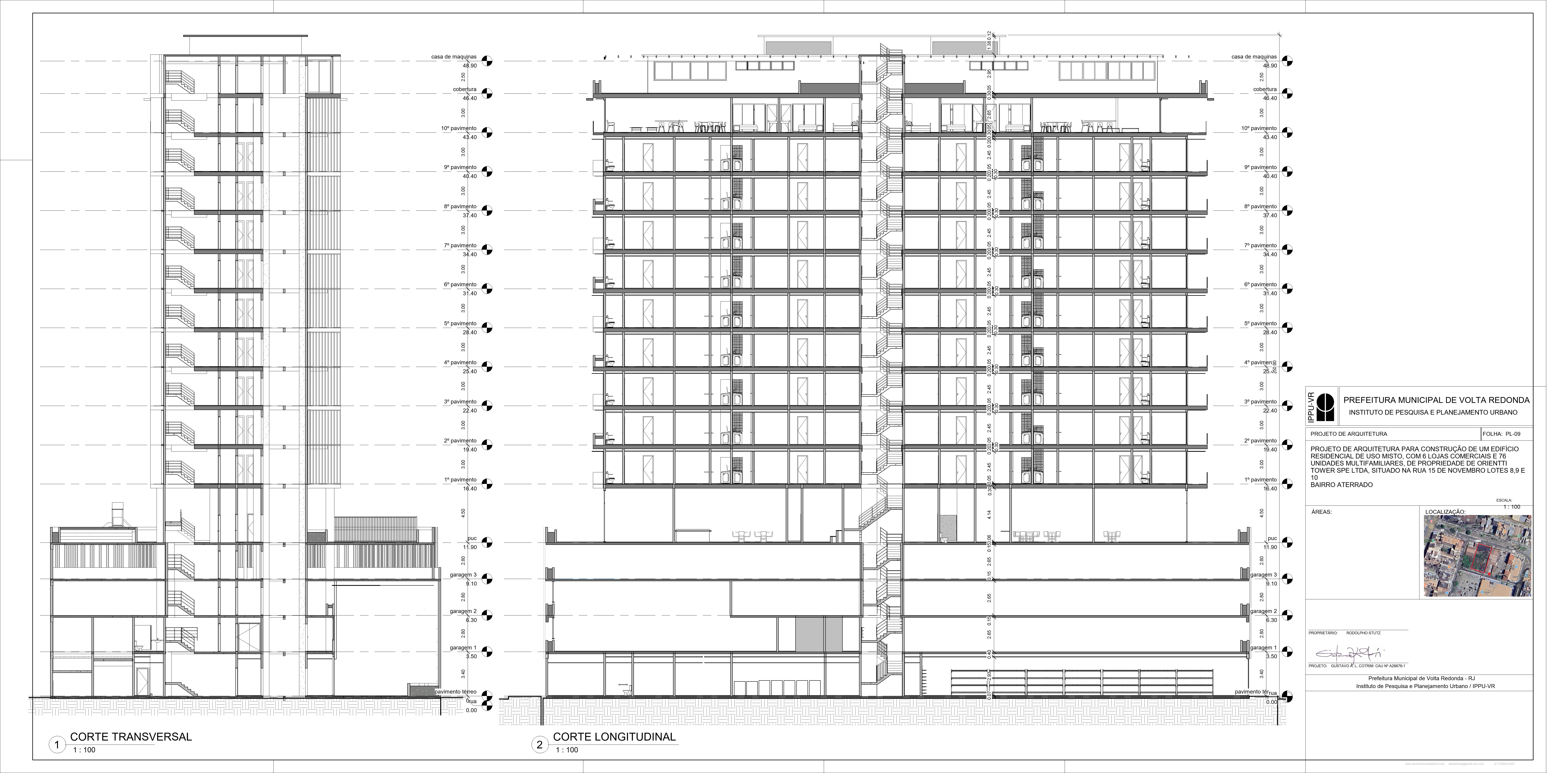 Edificação Mista — Cortes