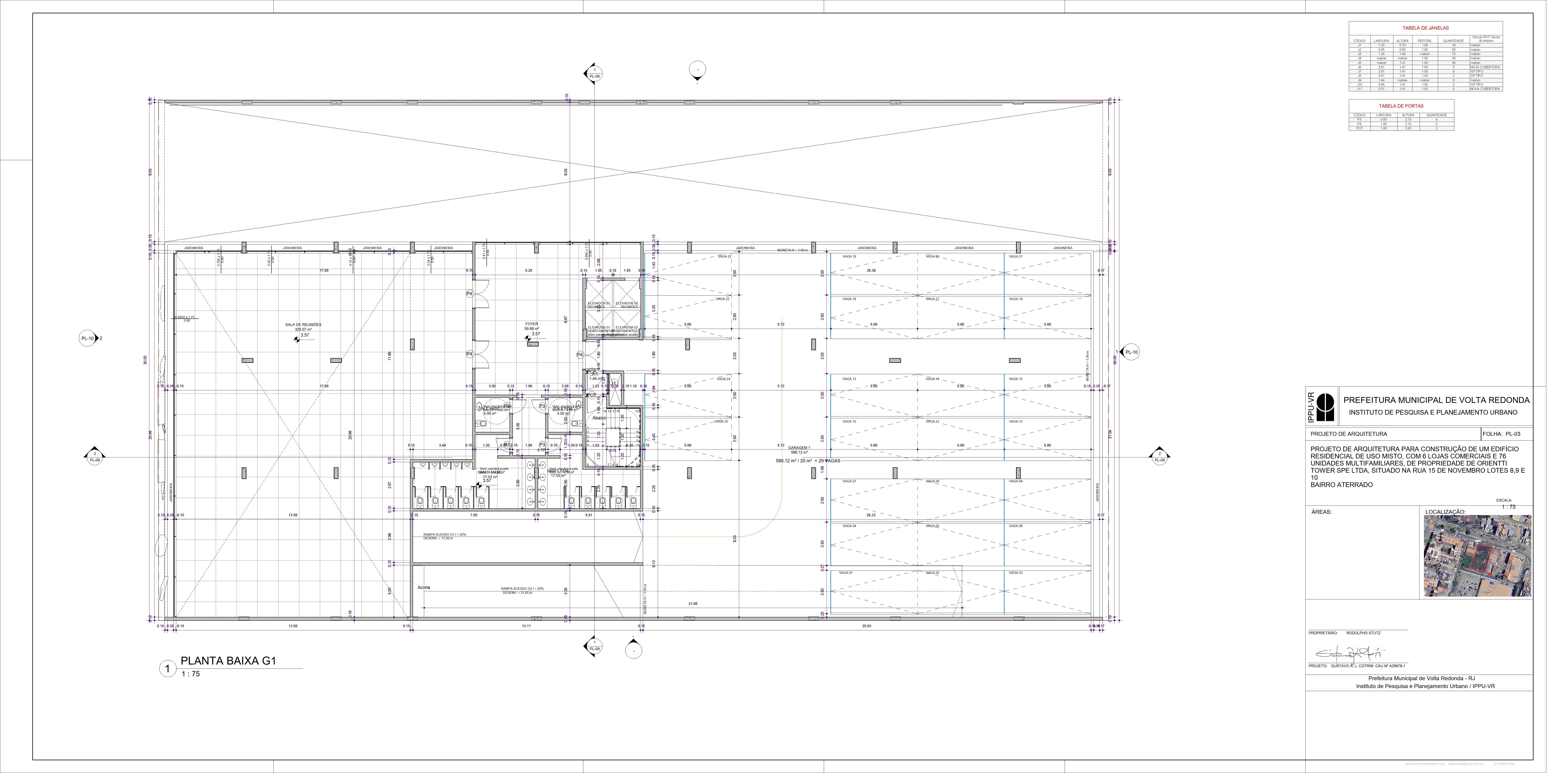 Edificação Mista — Planta G1