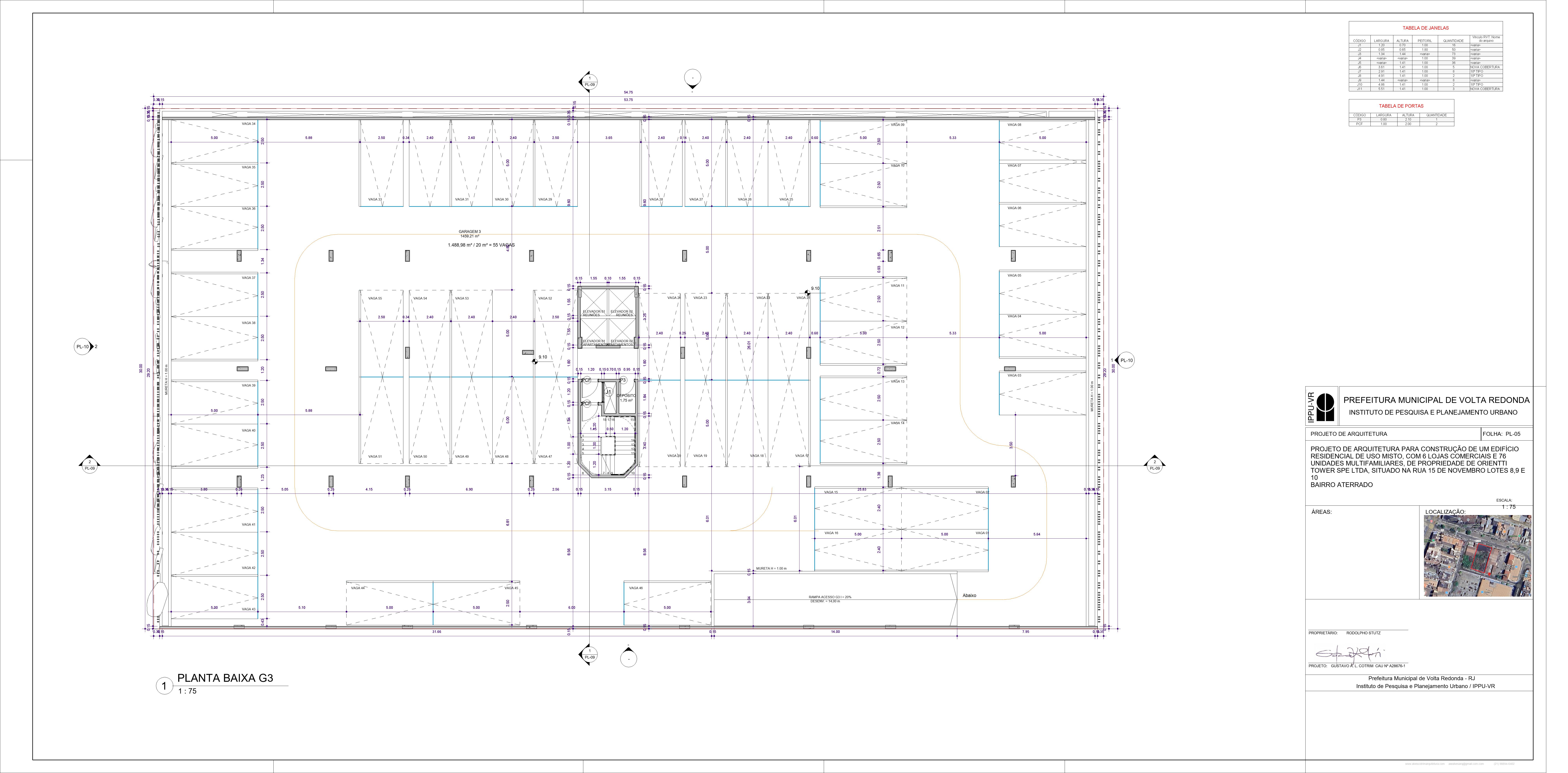 Edificação Mista — Planta G3