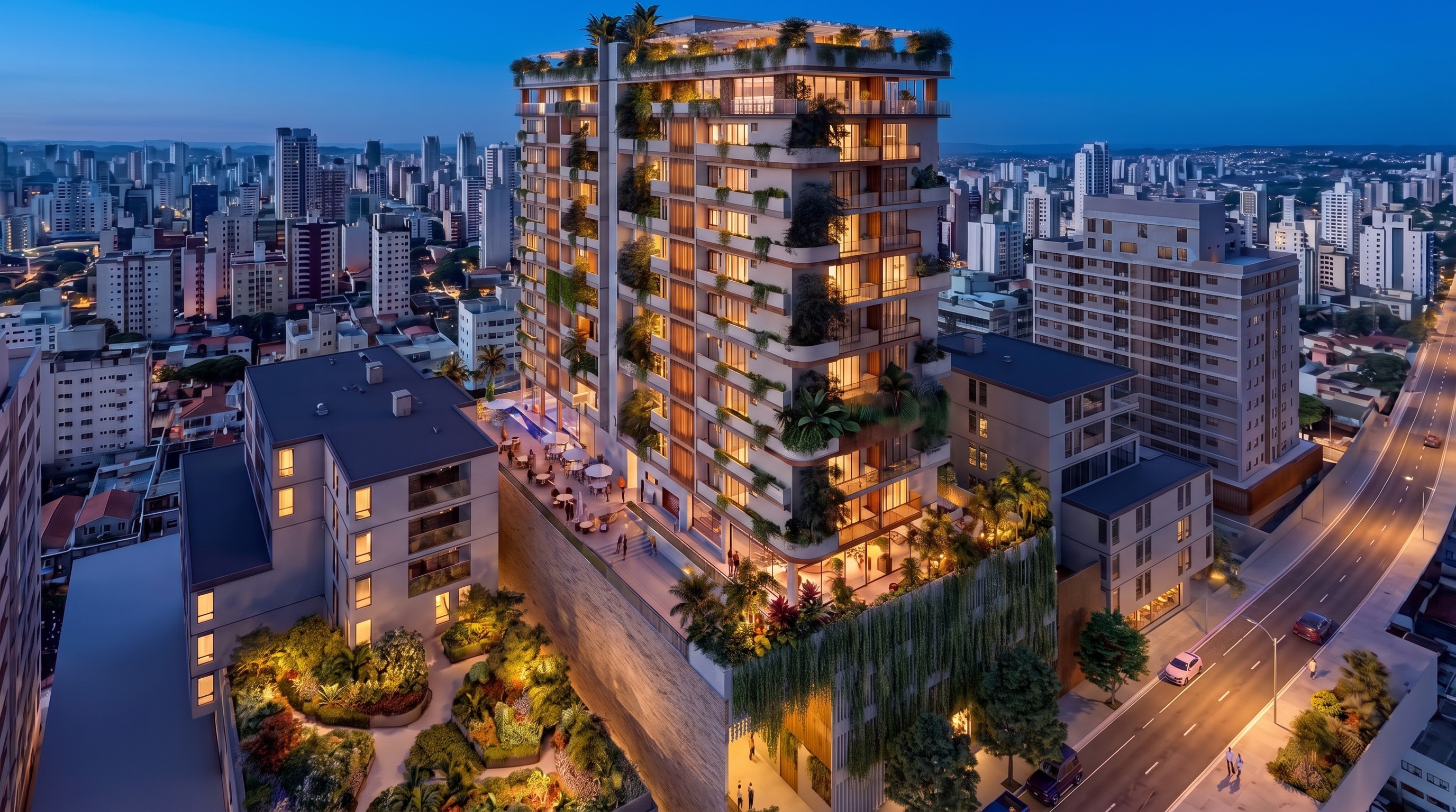Edificação Mista em Volta Redonda — render 2