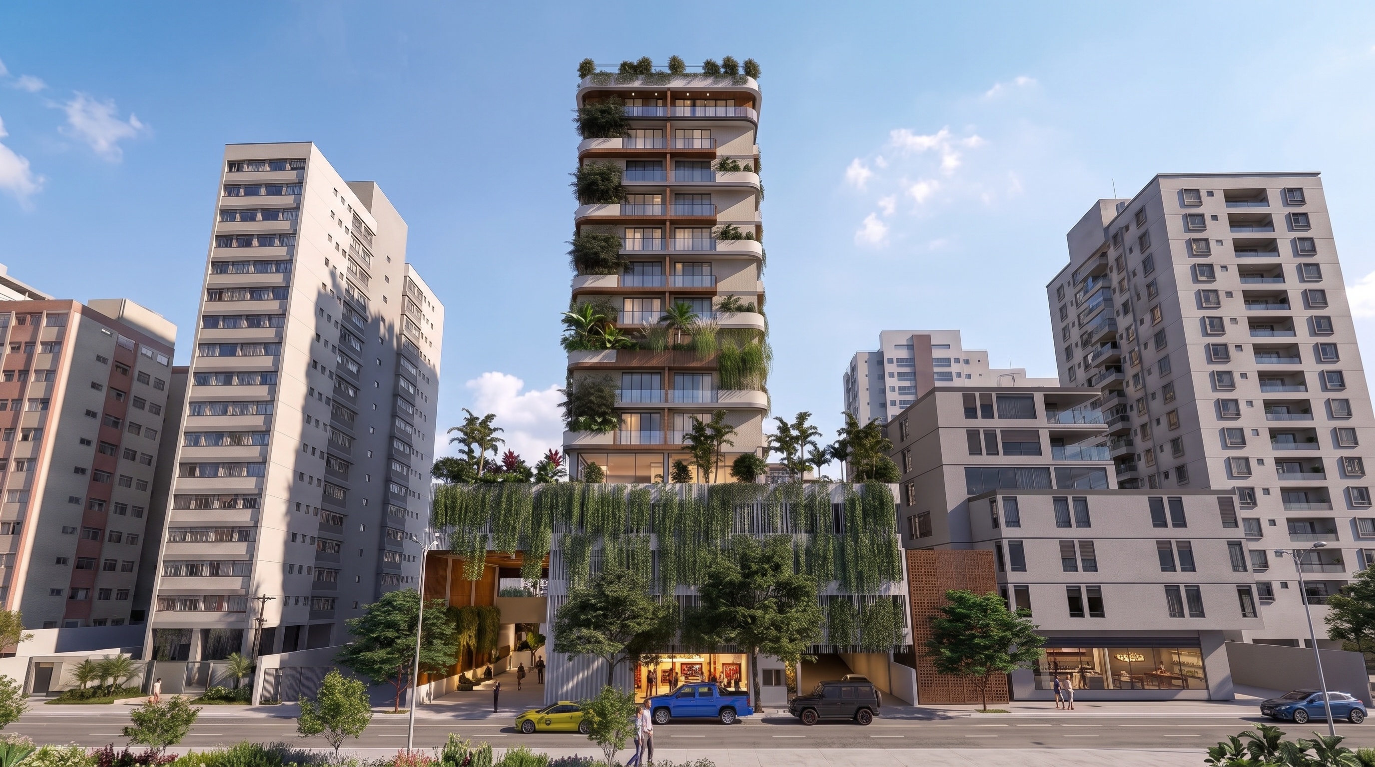 Edificação Mista em Volta Redonda — render 4